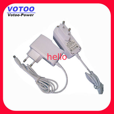 Weißer Schwarzes 15W Eurostandardwand-Berg-Stromadapter 12V 1.25A für hdmi