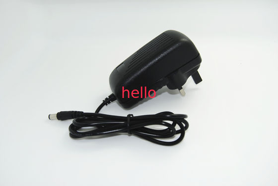 24W DC output AC Power Adapter, IEC / EN60950 UK Plug Video Telephone Adaptor