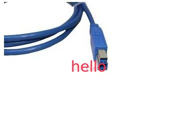 नर यूएसबी डाटा हस्तांतरण केबल ब्लू HDMI करने के लिए नर RoHS के साथ