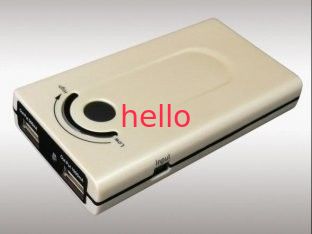 Портативный серебряные usb портативного хранения зарядного