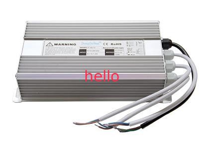 Energy Saving 50Hz 150W Waterproof LED Driver 12 Volt 12.5A For Outdoor LED Lights
