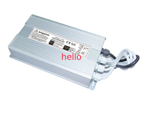 24VDC Single Output Waterproof LED Driver 6.5A 60Hz For LED Lamp , 150W LED Power Supply