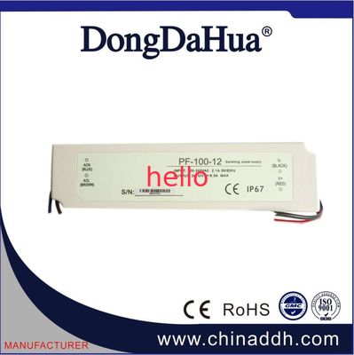 Portable 24 motoristas constantes 100W do diodo emissor de luz da tensão do estojo compacto do volt, motorista exterior do diodo emissor de luz