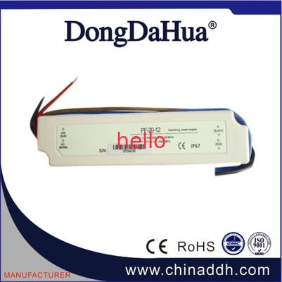 Motorista constante alto do diodo emissor de luz da tensão do brilho 12V 20W impermeável com C.A. universal