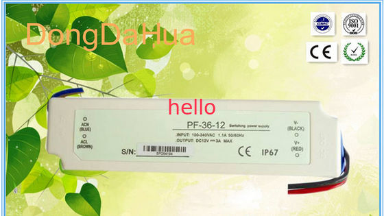 12V 24V ধ্রুবক ভোল্টেজ LED ড্রাইভার