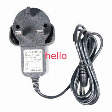 Adaptador da C.A. do poder do Reino Unido 6V 3,000mA 3A AC/DC/carregador da C.A. canos principais do poder Supply/UK, corrente do Inrush 30A