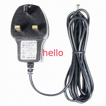 6V, 1,500mA, Wechselstromadapter/-Stromversorgung Energie 1.5A AC/DC BRITISCHES Wechselstrom-Ausgangsladegerät, Kurzschlusssicherung
