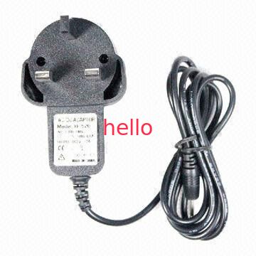 chargeur à C.A. Homer de canalisations de l'alimentation de l'énergie 5V Adapter/UK, 5,0 x 3.0mm avec le Pin central