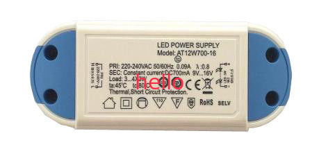 36W EN 55015 Tegangan Konstan Led driver 12V 3000Ma / 24V 1500mA