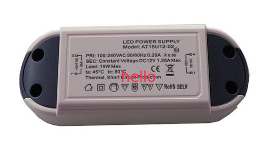 la tension 15W/18W/24W constante a mené le conducteur, alimentation d'énergie menée imperméable de 12 volts