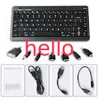 blocos de bateria portáteis do teclado de 5V 10000mA Bluetooth - E26067
