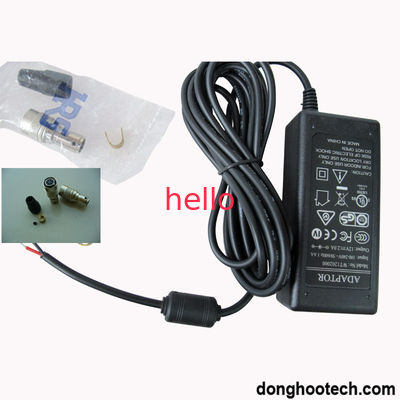 أسود / رمادي تحويل كاميرا امدادات الطاقة محول 12V العاصمة 6PIN Hr10A-7P-6S (73)