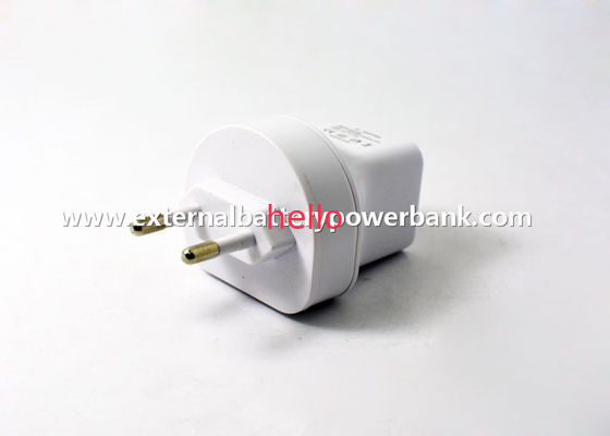 220V สากลแบบ Dual พอร์ต USB ชาร์จอะแดปเตอร์เสียบสหภาพยุโรปสำหรับ iPhone