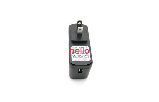 il caricatore universale di viaggio di 5V 2.0A 10W USB ha regolato la spina degli Stati Uniti, cortocircuito
