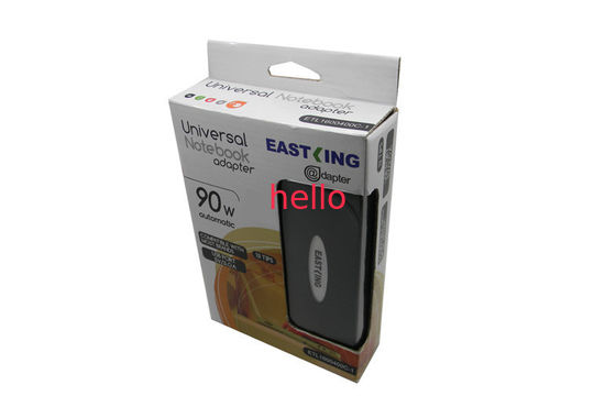 المملكة المتحدة / الولايات المتحدة 90W المحمول العالمي محول الطاقة التلقائي 5V 2.1A USB مع الصمام