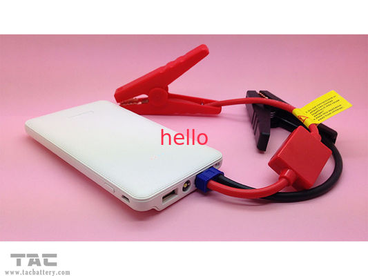 บาง Ultra USB แบบพกพารถบรรทุก Jump Starter พลังงานธนาคาร 5400mAH 5V