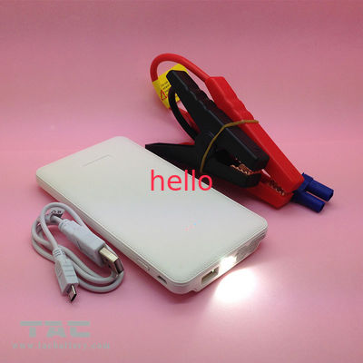 บาง Ultra USB แบบพกพารถบรรทุก Jump Starter พลังงานธนาคาร 5400mAH 5V