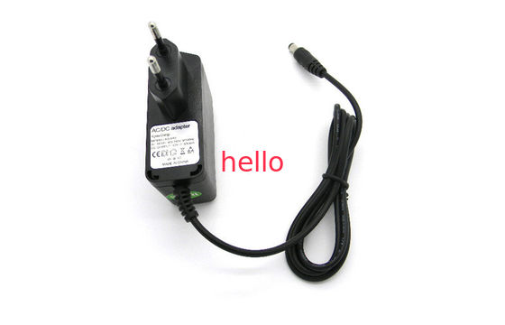 Extremidad 5.5x2.5m m de DC de la fuente de alimentación de la acústica del adaptador del Pared-soporte del enchufe 12V 500mA de la UE