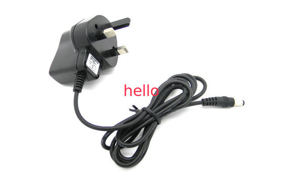DC6V 500mA Switching Dinding Power Adapter Over Voltage Dengan UK Plug