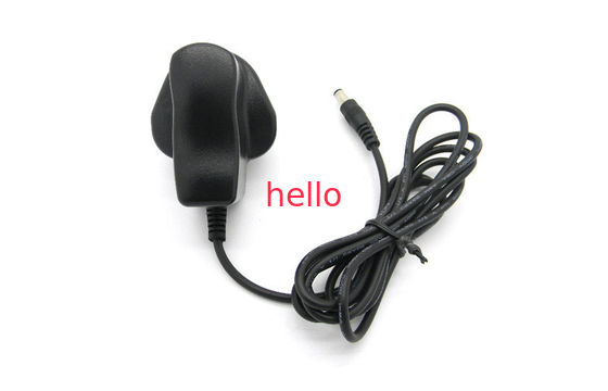 DC6V 500mA Switching Dinding Power Adapter Over Voltage Dengan UK Plug