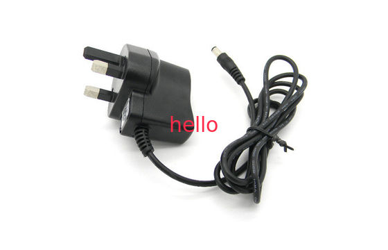 DC6V 500mA Switching Dinding Power Adapter Over Voltage Dengan UK Plug