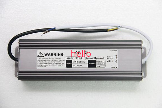 108W 3200mA AC aan Constante Huidige LEIDENE van gelijkstroom Voeding 170V - 250V, IP68 Minivoeding