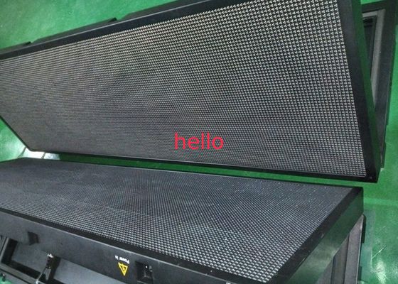 PH10 DIP346 تبلیغات در فضای باز صفحه نمایش LED با 1/4 جریان ثابت اسکن