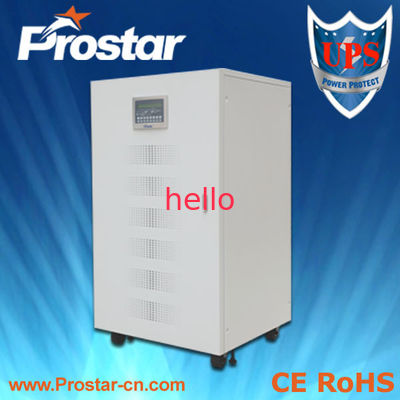 Sistema de alimentación ininterrumpida en línea trifásico UPS 10kva de Prostar
