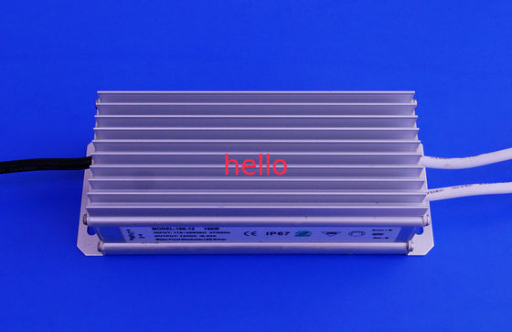 Aluminium Ip67 Led Street Light Power Supply 100 Watt Efisiensi Tinggi