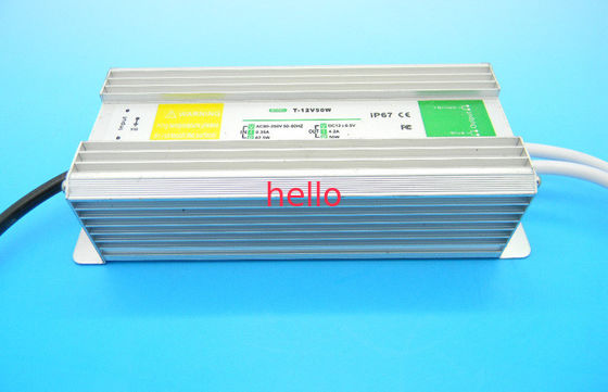 Fonte de alimentação impermeável da prova da água do motorista DC12V 50W do diodo emissor de luz IP67