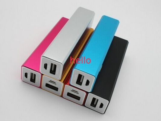 3200mAh fioletowy prostokąt Kształt Portable USB Power Pack do notebooków