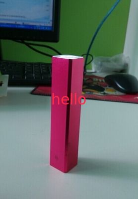 3200mAh fioletowy prostokąt Kształt Portable USB Power Pack do notebooków