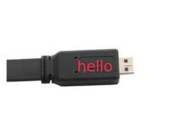 عالية السرعة USB نقل الكابل الأسود HDMI-HDMI مع عالية الدقة