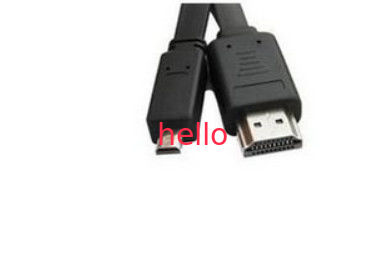 عالية السرعة USB نقل الكابل الأسود HDMI-HDMI مع عالية الدقة