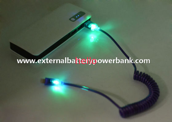 Colorful Bersinar LED semi USB Data Transfer Cable untuk Ponsel Android