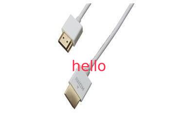 HDMI AM - AM Kablosu USB Veri Transferi Kablosu, Çok İnce Tip