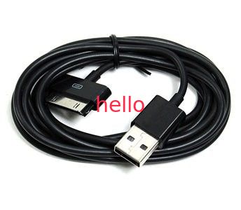 De buitengewoon lange Zwarte 6FT USB-Kabel van de Gegevenssynchronisatie voor Apple-iPhone 4 4S 3GS iPod iPad