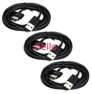 De buitengewoon lange Zwarte 6FT USB-Kabel van de Gegevenssynchronisatie voor Apple-iPhone 4 4S 3GS iPod iPad