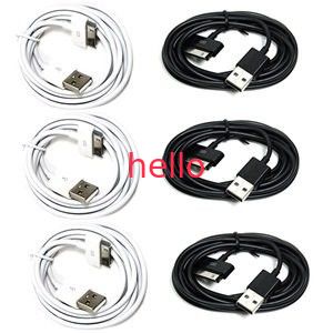 De buitengewoon lange Zwarte 6FT USB-Kabel van de Gegevenssynchronisatie voor Apple-iPhone 4 4S 3GS iPod iPad
