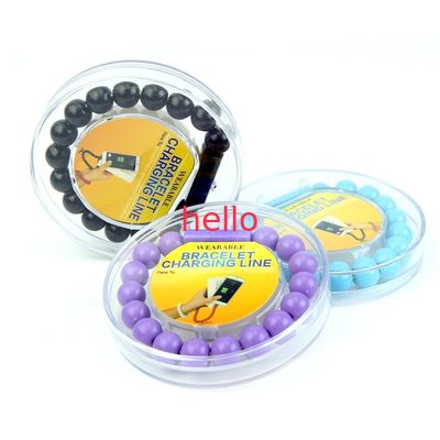 สร้อยข้อมือสาย USB Micro ข้อมูลชาร์จซิงค์ USB 2.0 สำหรับซัมซุง