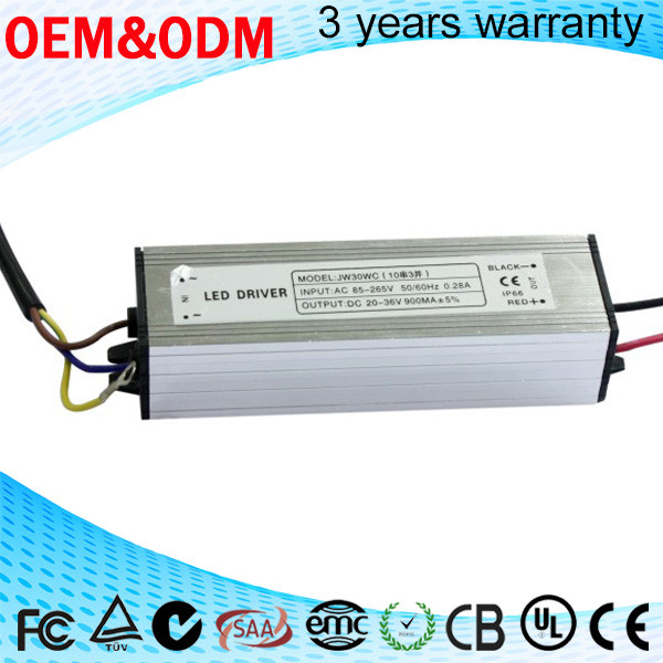 100w sabit akım led güç kaynağı su geçirmez sürücü 36V