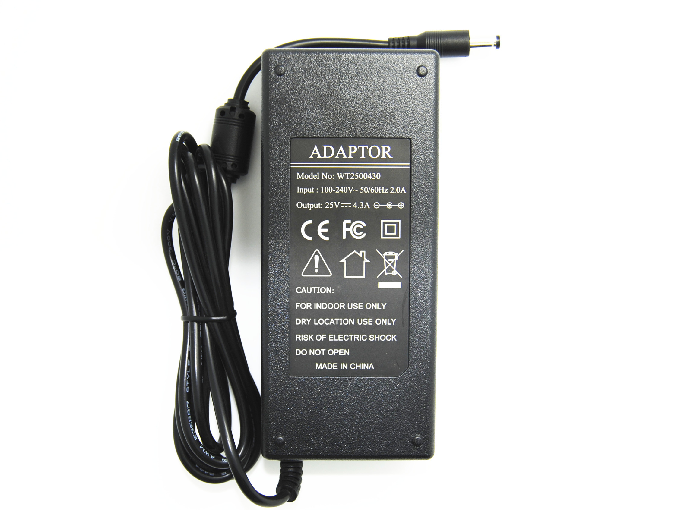 سوئیچینگ منبع تغذیه DC، C8 2 پین / C6 / C14 3 پن بین المللی سفر آداپتور برق