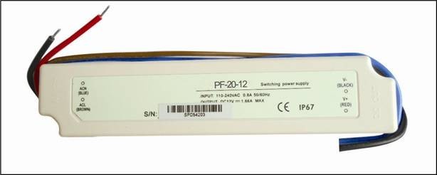 Motorista constante alto do diodo emissor de luz da tensão do brilho 12V 20W impermeável com C.A. universal