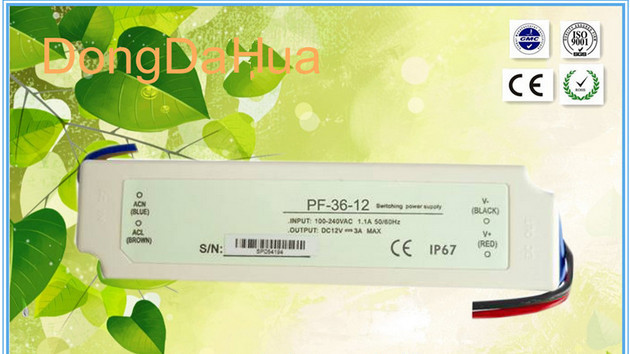 12V 24V ধ্রুবক ভোল্টেজ LED ড্রাইভার