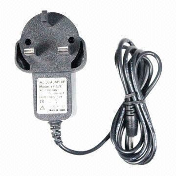 Adaptador da C.A. do poder do Reino Unido 6V 3,000mA 3A AC/DC/carregador da C.A. canos principais do poder Supply/UK, corrente do Inrush 30A
