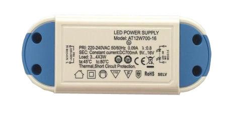 36W EN 55015 Tegangan Konstan Led driver 12V 3000Ma / 24V 1500mA