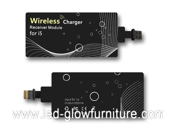มาร์ทโฟนไร้สาย Qi ธนาคารชาร์จไฟชาร์จ Receiver ตัวรับอะแดปเตอร์