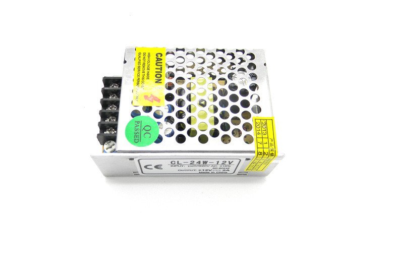 12V 2A পালটানোর মোড পাওয়ার সাপ্লাই হাই-পাত্র, ওভার ভোল্টেজ সুরক্ষা