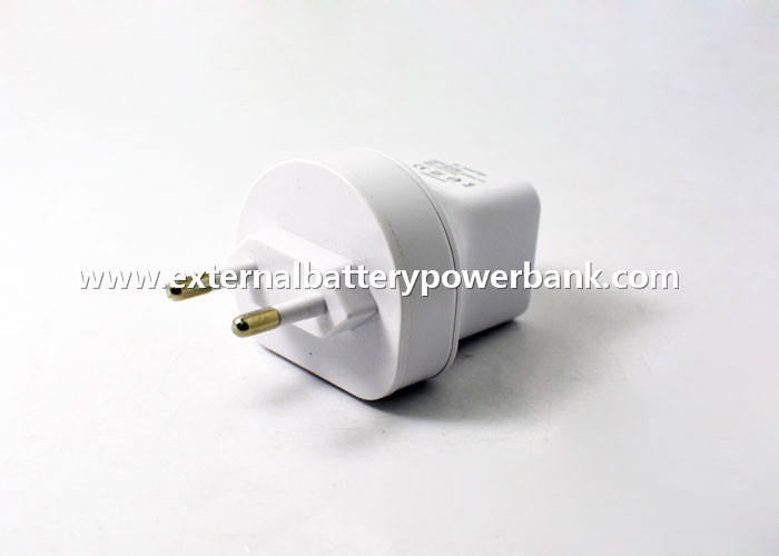 220V สากลแบบ Dual พอร์ต USB ชาร์จอะแดปเตอร์เสียบสหภาพยุโรปสำหรับ iPhone