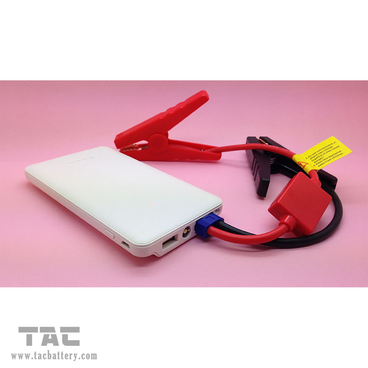 บาง Ultra USB แบบพกพารถบรรทุก Jump Starter พลังงานธนาคาร 5400mAH 5V